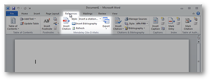 Download Mendeley Word Plugin Mac